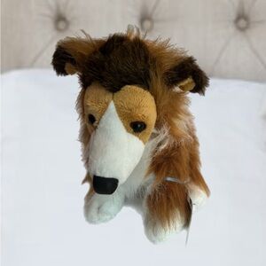 NWT Ganz Webkinz Collie Sheltie Plush Puppy Dog Stuffed Animal Toy - Retired